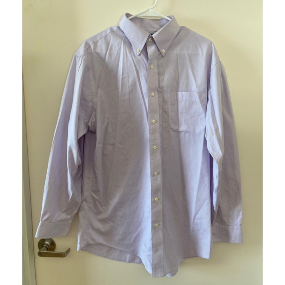 Jos. A. Bank long sleeve light purple dress shirt